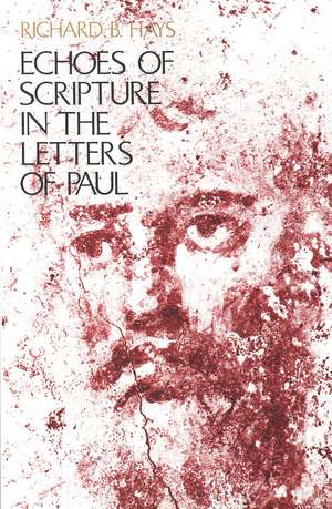 Echoes of Scripture in the Letters of Paul de Richard B. Hays