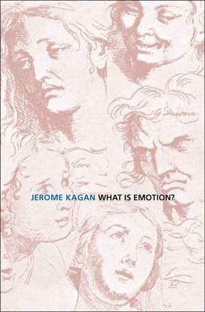 What Is Emotion?: History, Measures, and Meanings de Jerome Kagan