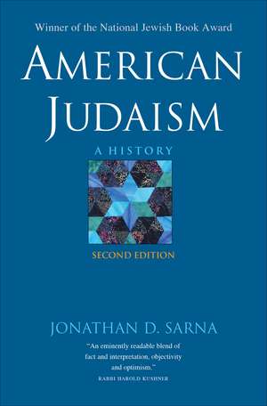 American Judaism: A History de Jonathan D. Sarna