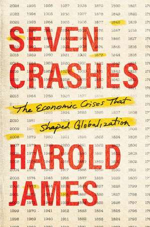 Seven Crashes: The Economic Crises That Shaped Globalization de Harold James