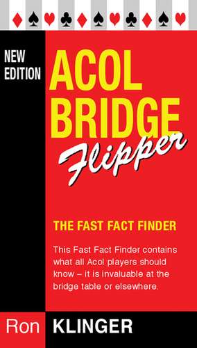 Acol Bridge Flipper de Ron Klinger