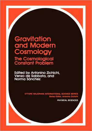 Gravitation and Modern Cosmology: The Cosmological Constants Problem de N. Sánchez