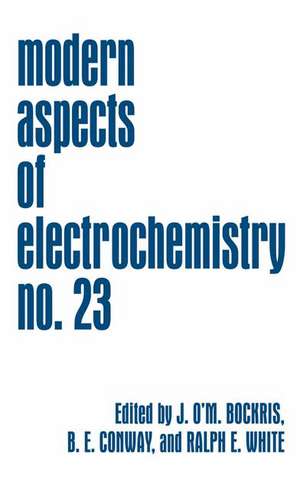 Modern Aspects of Electrochemistry 23 de John O'M. Bockris