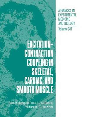 Excitation-Contraction Coupling in Skeletal, Cardiac, and Smooth Muscle de George B. Frank