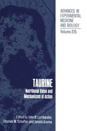 Taurine de John B. Lombardini