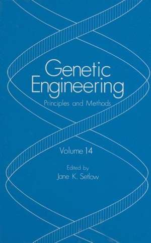 Genetic Engineering: Volume 14 de J. K. Setlow