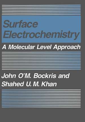 Surface Electrochemistry: A Molecular Level Approach de John O'M. Bockris