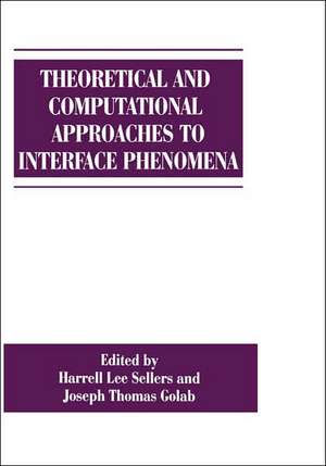 Theoretical and Computational Approaches to Interface Phenomena de J.T. Golab