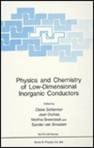 Physics and Chemistry of Low-Dimensional Inorganic Conductors de C. Schlenker