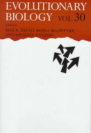 Evolutionary Biology de Max K. Hecht