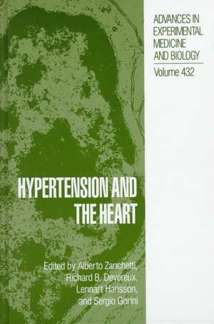 Hypertension and the Heart: Selected Transactions of the World Congress on the Cornea IV de Fondazione Internazionale Menarini