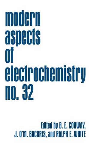 Modern Aspects of Electrochemistry de Brian E. Conway