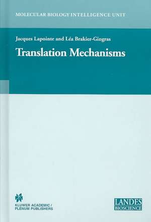 Translation Mechanisms de Jacques Lapointe