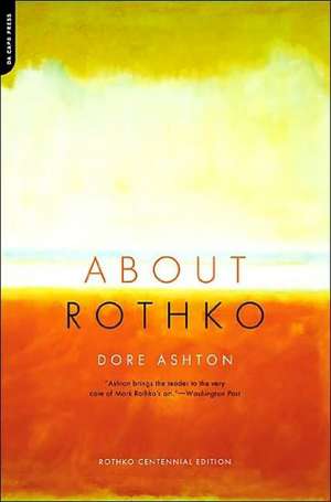 About Rothko de Dore Ashton