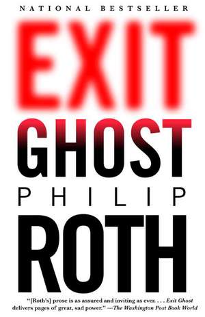 Exit Ghost de Philip Roth