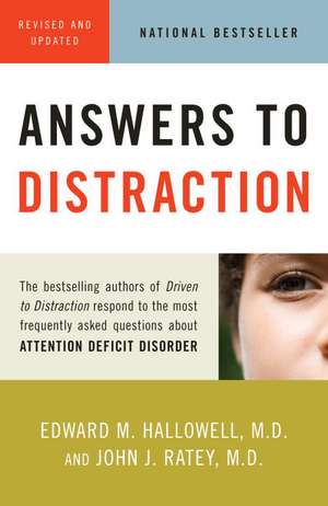 Answers to Distraction de Edward M. Hallowell