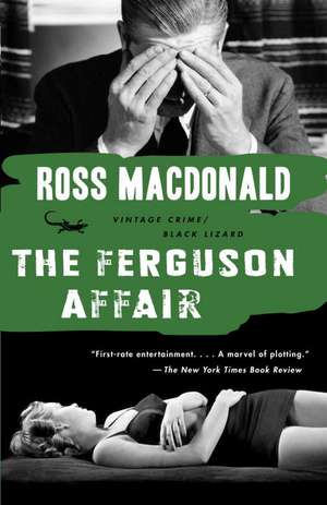 The Ferguson Affair de Ross Macdonald