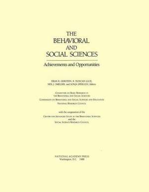 The Behavioral and Social Sciences de National Research Council