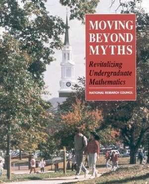 Moving Beyond Myths de National Research Council