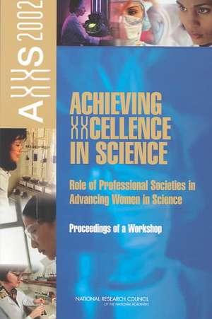 Achieving Xxcellence in Science de National Research Council