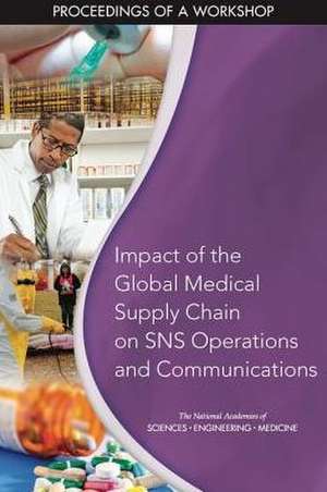 Impact of the Global Medical Supply Chain on Sns Operations and Communications de Alison Mack