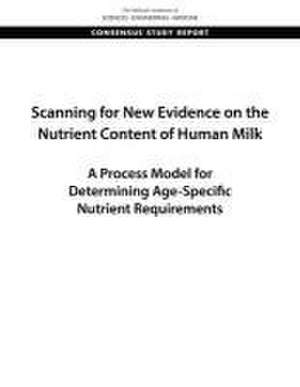 Scanning for New Evidence on the Nutrient Content of Human Milk de National Academies of Sciences Engineering and Medicine