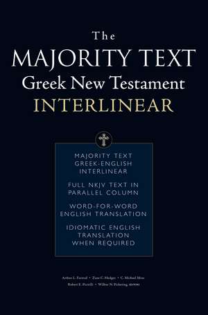 The Majority Text Greek New Testament Interlinear de Arthur L. Farstad