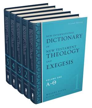 New International Dictionary of New Testament Theology and Exegesis Set de Moisés Silva