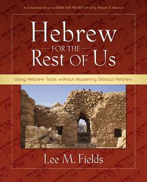 Hebrew for the Rest of Us: Using Hebrew Tools without Mastering Biblical Hebrew de Lee M. Fields