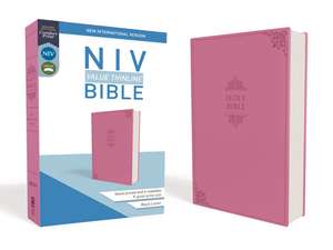 NIV, Value Thinline Bible, Leathersoft, Pink, Comfort Print de Zondervan