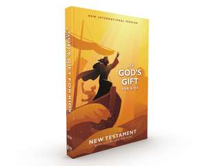 NIV, God's Gift for Kids New Testament with Psalms and Proverbs, Pocket-Sized, Paperback, Comfort Print de Zondervan