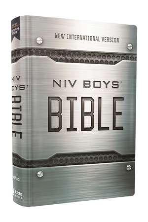 NIV, Boys' Bible, Hardcover, Comfort Print de Zondervan