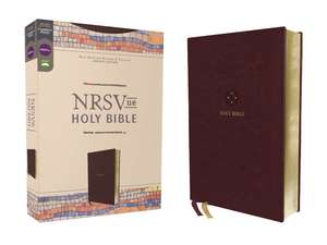 NRSVue, Holy Bible, Leathersoft, Burgundy, Comfort Print de Zondervan