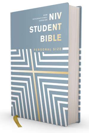 NIV, Student Bible, Personal Size, Hardcover, Comfort Print de Philip Yancey