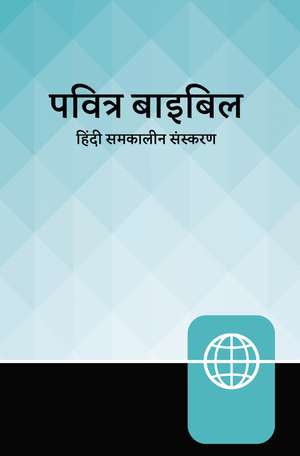 Hindi Contemporary Bible, Hardcover, Teal/Black de Zondervan