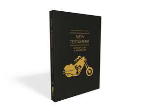 NIV, New Testament with Psalms and Proverbs, Pocket-Sized, Paperback, Black Motorcycle, Comfort Print de Zondervan