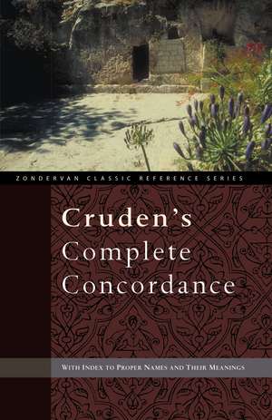 Cruden's Complete Concordance de Alexander Cruden