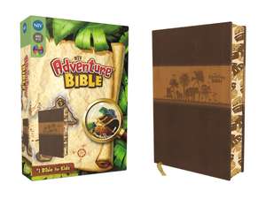 NIV, Adventure Bible, Leathersoft, Brown, Full Color de Lawrence O. Richards