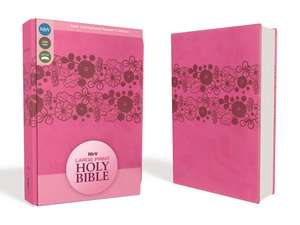 NIrV, Holy Bible, Large Print, Leathersoft, Pink de Zondervan