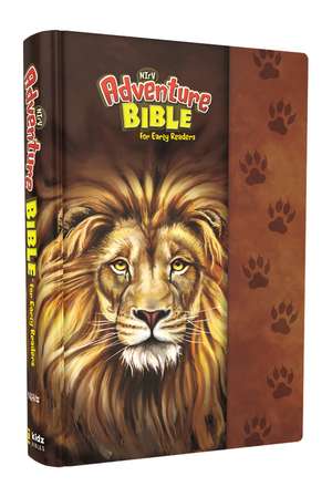 NIrV, Adventure Bible for Early Readers, Hardcover, Full Color, Magnetic Closure, Lion de Lawrence O. Richards