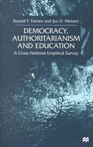 Democracy, Authoritarianism and Education: A Cross-National Empirical Survey de Nana