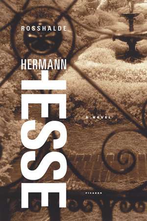 Rosshalde de Hermann Hesse