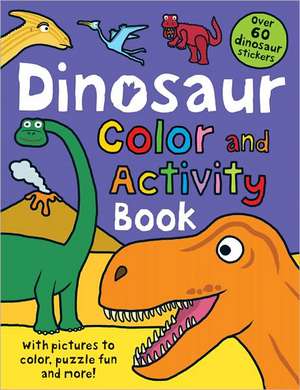 Dinosaur Color and Activity Book: Funny Faces de Priddy Books