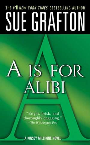 A is for Alibi de Sue Grafton