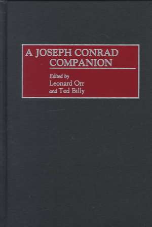 A Joseph Conrad Companion de Ted Billy