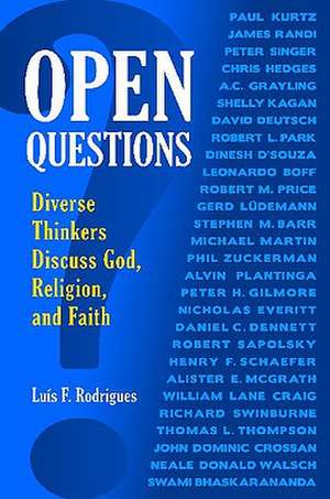 Open Questions: Diverse Thinkers Discuss God, Religion, and Faith de Luís F. Rodrigues