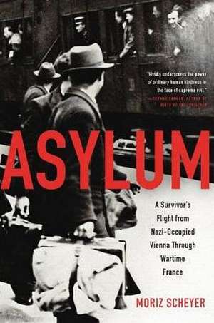 Asylum: A Survivor's Flight from Nazi-Occupied Vienna Through Wartime France de Moriz Scheyer