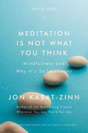 Meditation Is Not What You Think: Mindfulness and Why It Is So Important de Jon Kabat-Zinn