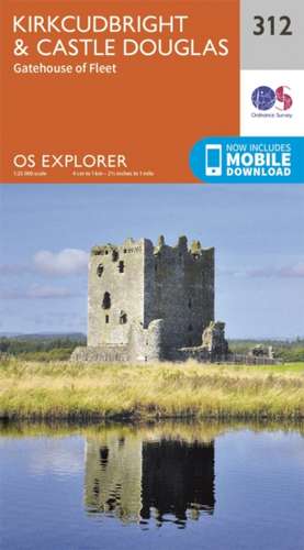 Kirkcudbright and Castle Douglas de Ordnance Survey