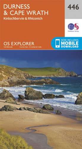 Durness and Cape Wrath de Ordnance Survey